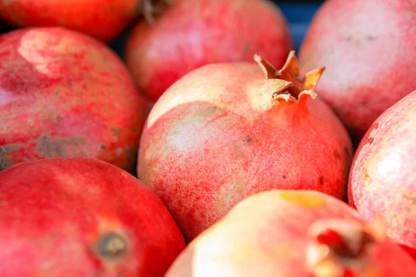 Fresh Pomegranate Background Image — Stock Photo, Image