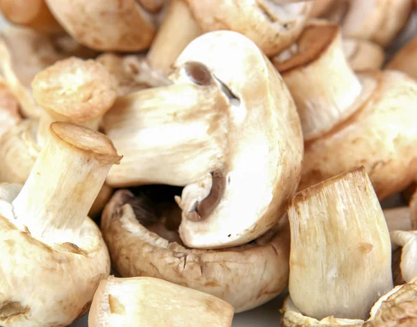 Fresh Champignon Mushrooms Image — Stock Photo, Image