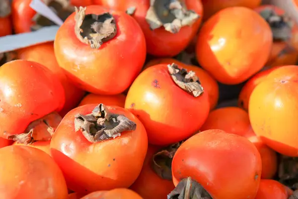 Persimmon Kaki Fruit Image — Stock Photo, Image