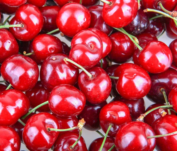 Citra Latar Belakang Cherry Segar — Stok Foto