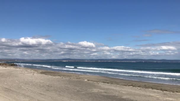Plaża Morze Jasnym Słońcu — Wideo stockowe