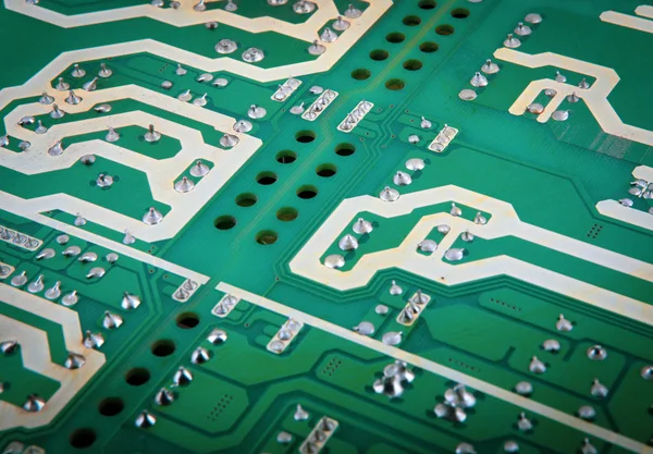 Computer Circuit Board Close — Stock Photo, Image