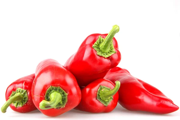 Red Pepper Isolated White Background — Stock Photo, Image