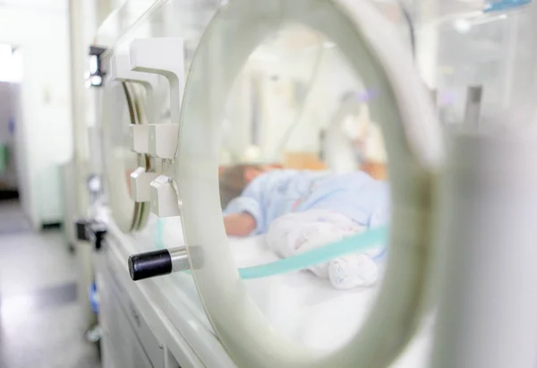 Sliven Bulgarije Januari 2012 Pasgeboren Baby Het Ziekenhuis — Stockfoto