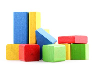 Ahşap yapı taşları Set - çocuk İnşaat ahşap oyuncak