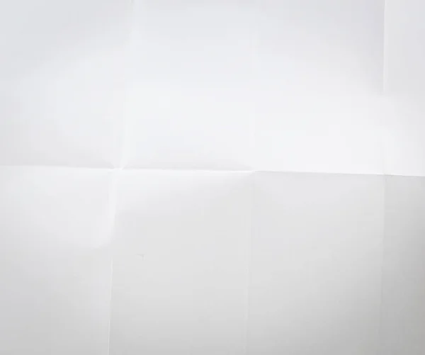 古い白い紙を丸めてシート背景テクスチャ — ストック写真