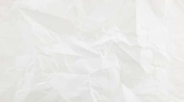 Alte Weiße Zerknüllte Papier Blatt Hintergrund Textur — Stockfoto