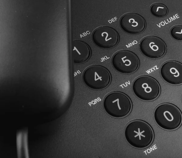 Landline Telephone Background Color Image — Stock Photo, Image