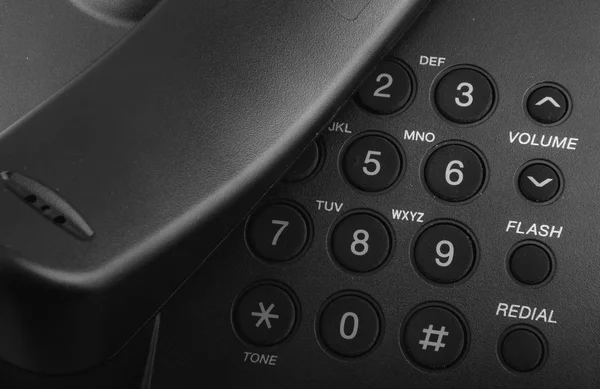 Landline Telephone Background Color Image — Stock Photo, Image