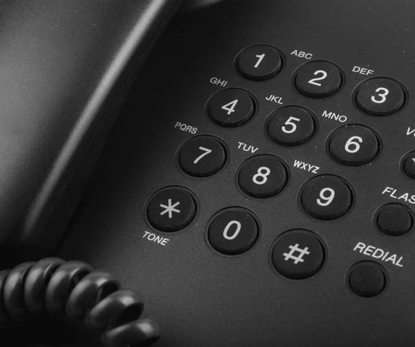 Landline Telephone Background Color Image — Stock Photo, Image