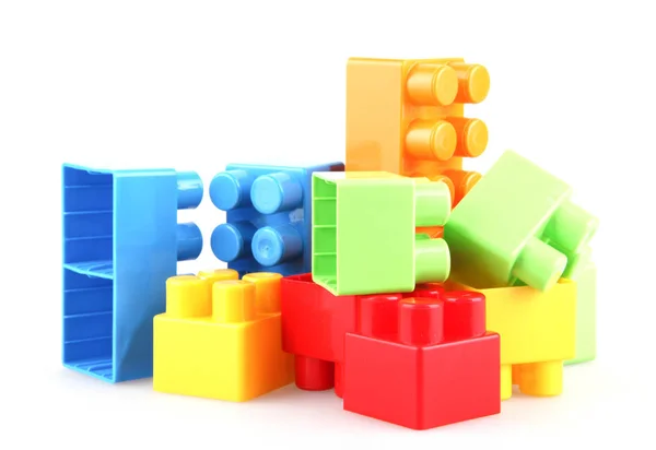 Blocchi Giocattolo Plastica Incoraggiare Apprendimento Attraverso Gioco — Foto Stock