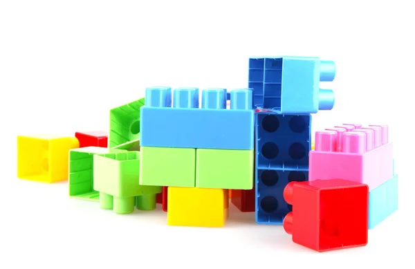 Blocchi Giocattolo Plastica Incoraggiare Apprendimento Attraverso Gioco — Foto Stock