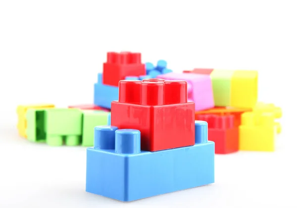 Blocchi Giocattolo Plastica Incoraggiare Apprendimento Attraverso Gioco — Foto Stock