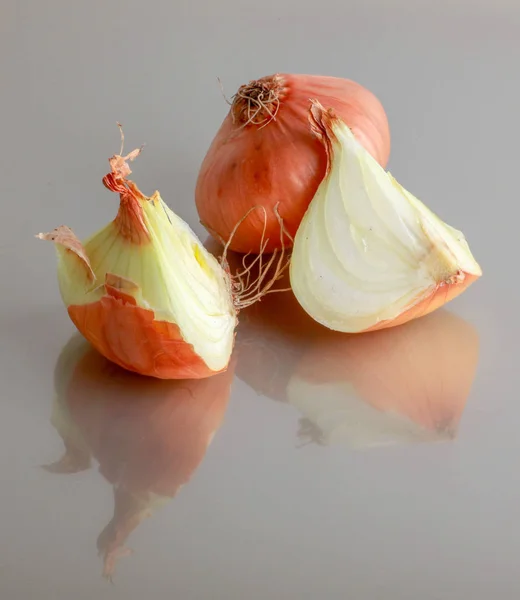 Fresh Bulbs Onion — Stock Photo, Image