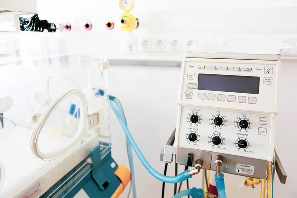 Infant Incubator Equipment Unidade Terapia Intensiva Neonatal — Fotografia de Stock