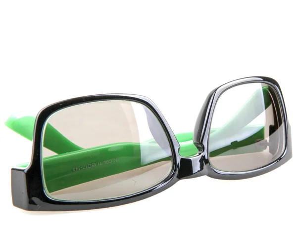 Gafas Graduadas Con Borde Verde — Foto de Stock