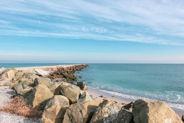 Beautiful Beach Incredible Sea Pomorie Bulgaria — Stock Photo, Image