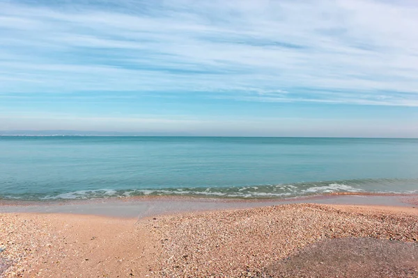 Beautiful Beach Incredible Sea Pomorie Bulgaria — Stock Photo, Image