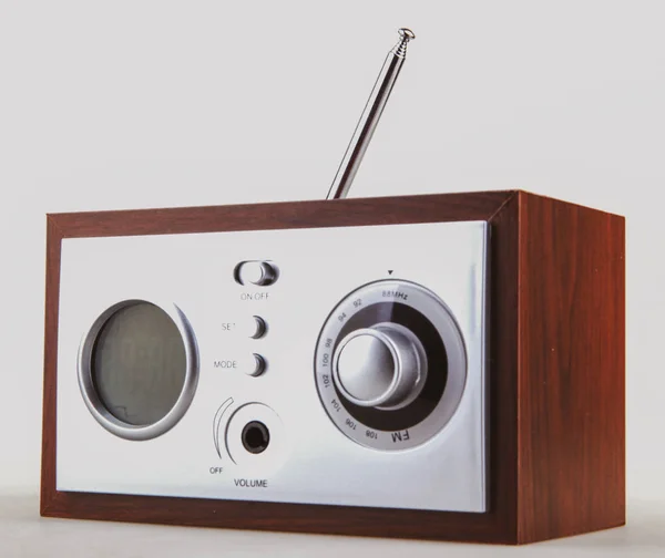 Retro Vintage Radyo Stok Fotoğraf — Stok fotoğraf