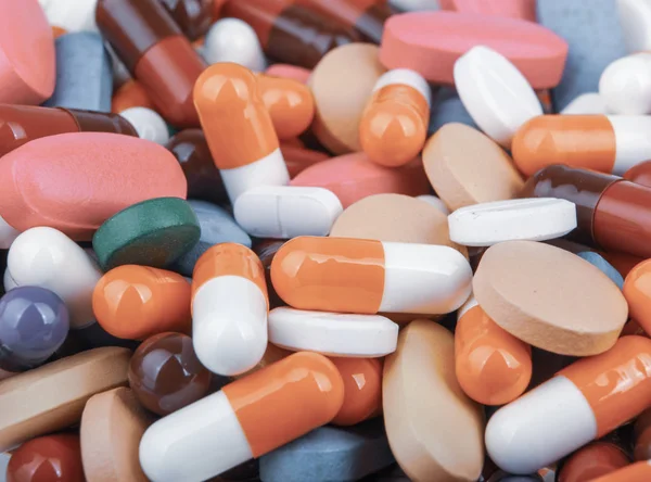 Tabletki Leku Tło Zdjęcia Stockowe — Zdjęcie stockowe