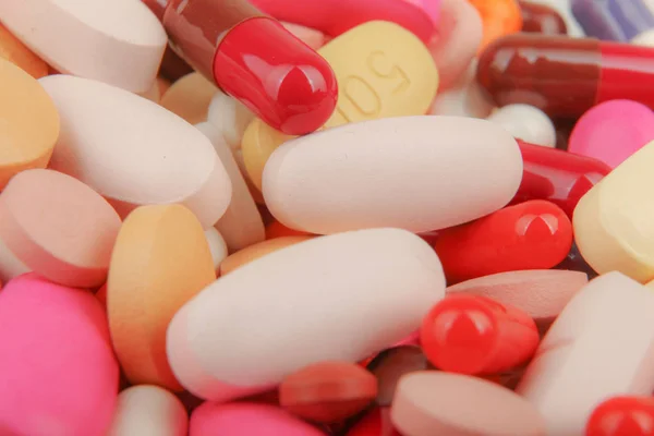 Medicine Pills Background Stock Photos — Stock Photo, Image