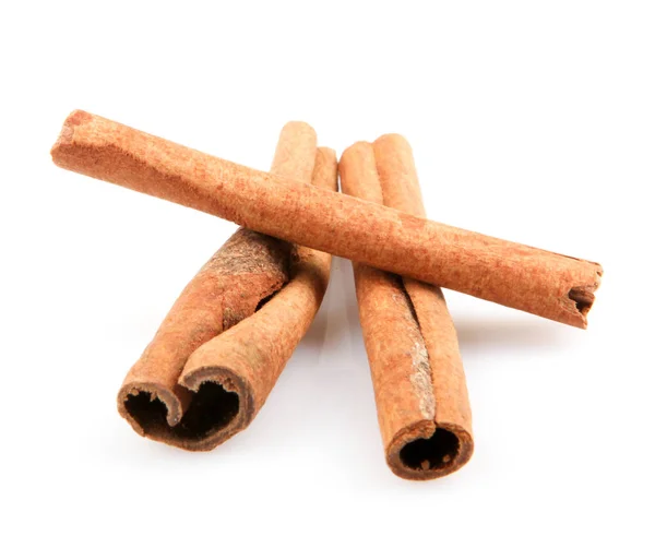 Cinnamon Sticks Isolated White Background — Stock Photo, Image