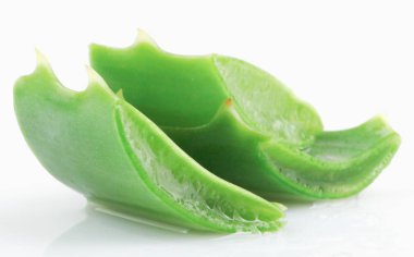 Aloe Vera Beyaz Arkaplanda