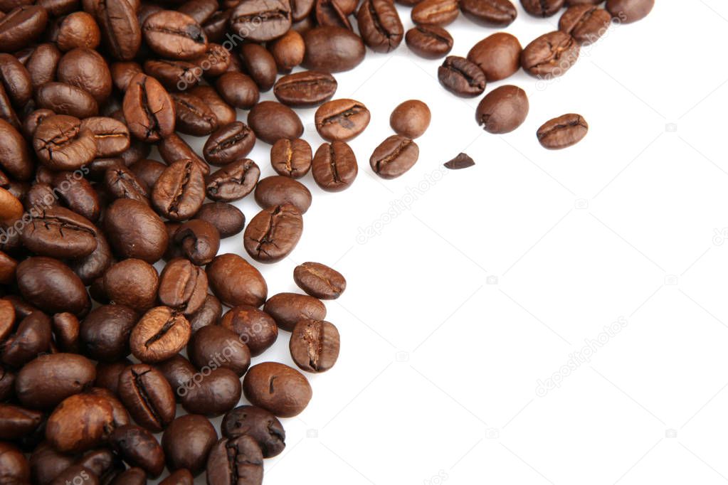 Coffee Beans isolated on white