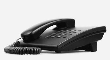 Telefon Beyaz Arkaplanda İzole Edildi