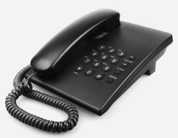 Telepon Terisolasi Latar Belakang Putih — Stok Foto