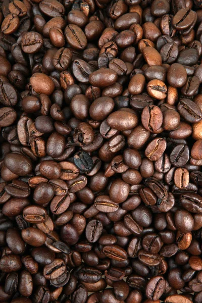Pełny Kadr Ziarna Kawy — Zdjęcie stockowe