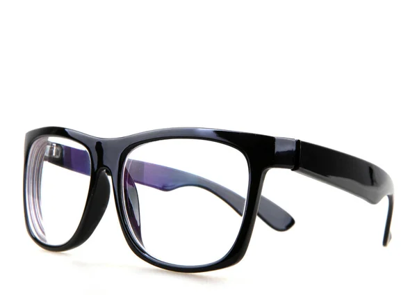 Óculos Olho Preto Isolado Branco — Fotografia de Stock