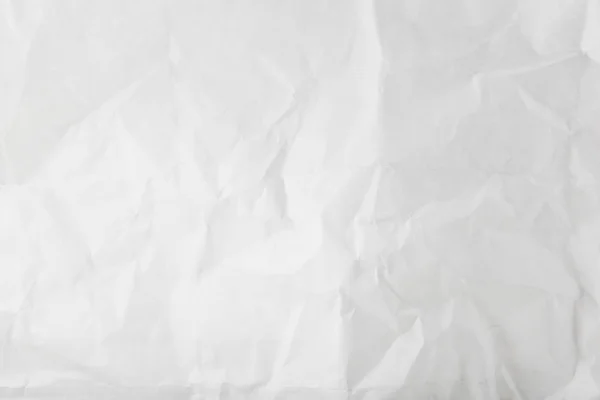 Texture Crumpled White Paper — Stock Photo, Image