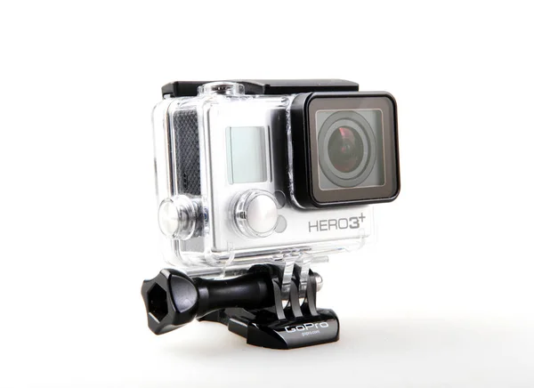 Pomorie Bulgaria March 2019 Gopro Hero3 Black Edition Adventure Camera — Stock Photo, Image