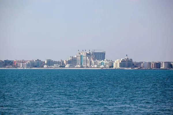 Pomorie Bulgaria März 2019 Frühlingsspaziergang Durch Die Innenstadt — Stockfoto