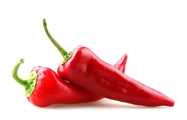 Close Red Chili Pepper White Background — Stock Photo, Image