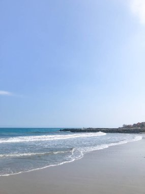 Pomorie, Bulgaristan 'Da denize güzel görünüm.