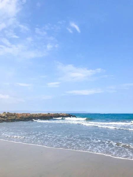 Schöner Blick Auf Das Meer Pomorie Bulgarien — Stockfoto