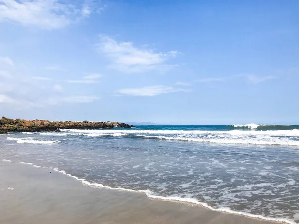 Schöner Blick Auf Das Meer Pomorie Bulgarien — Stockfoto