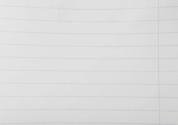 Notebook Lined Paper Sheet — Stock Photo, Image