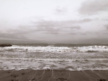 Bulutlar ile Deniz Stok Fotoğraflar