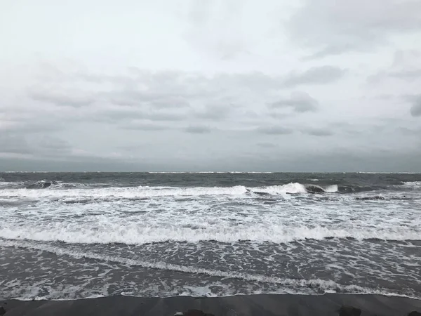 Mare Con Nuvole Foto Archivio — Foto Stock