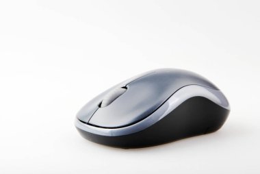 Beyaz Arkaplan Karşısında Kablosuz Bilgisayar Fare