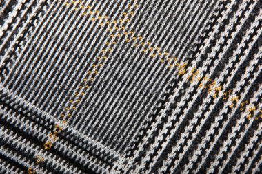 Yünlü Kumaş Arkaplanının Tam Çerçeve Çekimi