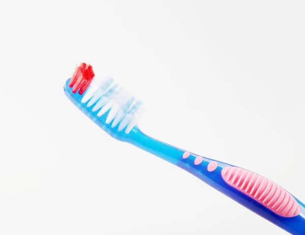 Beyaz Arkaplanda Diş Fırçası — Stok fotoğraf