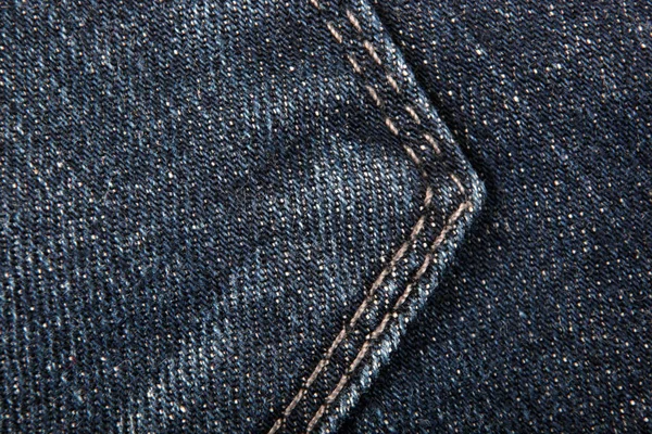 Horizontale Jeans Textuur Stock Foto — Stockfoto