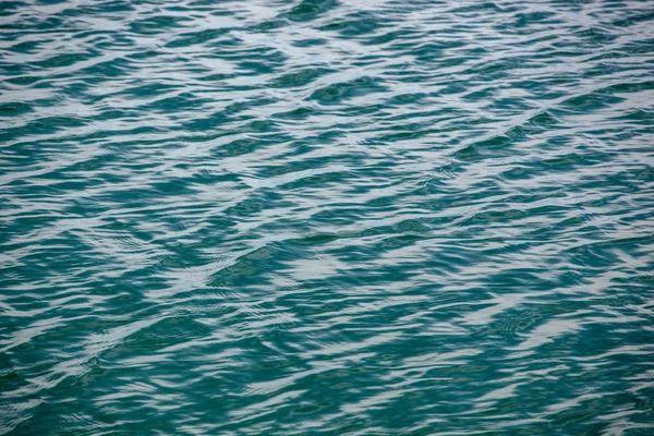 Ondas Superficie Agua Azul — Foto de Stock