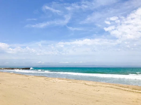 Hermosa Vista Mar Pomorie Bulgaria — Foto de Stock