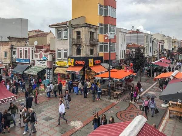 Edirne Turkiet Maj 2019 Människor Deltar Fredagsmarknaden Centrum — Stockfoto