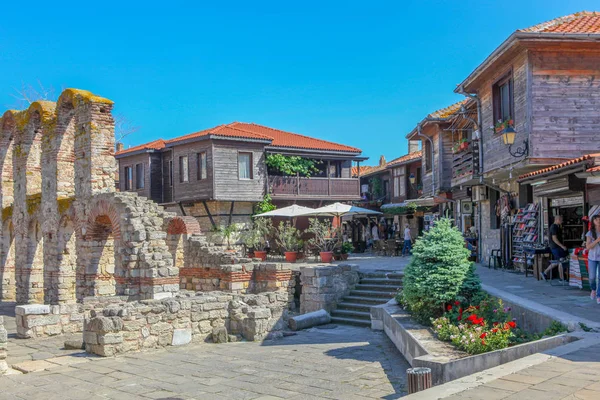 Nesebar Bulgarien Maj 2019 Nesebar Ofta Transkriberas Som Nessebar Gammal — Stockfoto